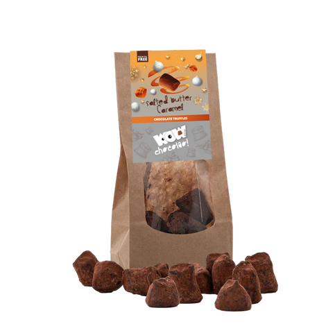 Salted Caramel Chocolate Truffles - Christmas Edition - Biodegradable bags 130g