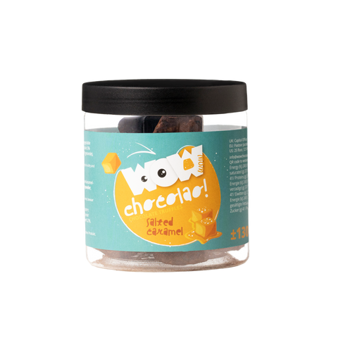 Trufas de Chocolate con Caramelo Salado - Tarro para regalo 130 g