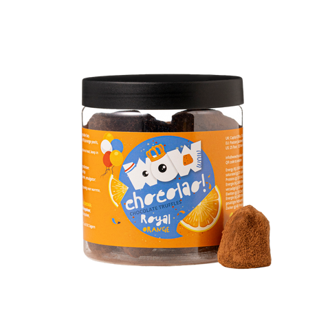 King's day orange chocolate truffles