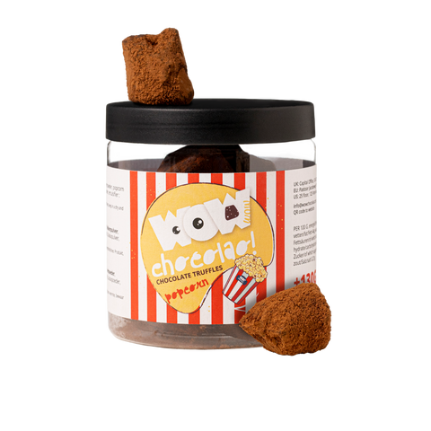 popcorn chocolate truffles