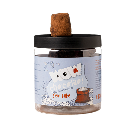 Sea Salt chocolate truffles - 130g Gifting jar