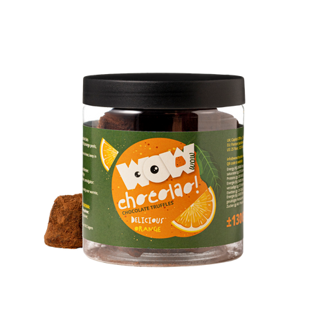 Confit-apelsini šokolaaditrühvlid – Kinkepurk 130 g