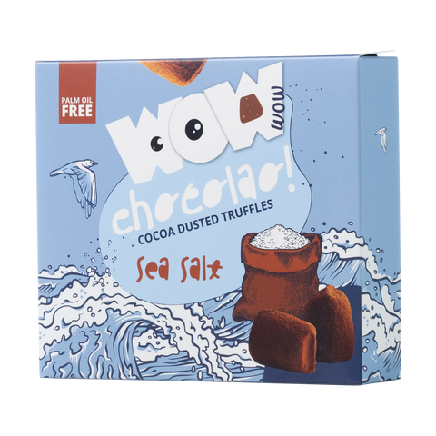 Sea salt Chocolate Truffles XL Box 250g | Luxury French Chocolate