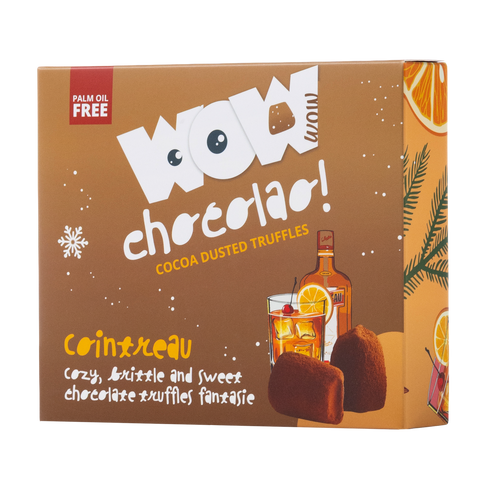 Cointreau Christmas Truffles XL Box 250g | Orange Liqueur Chocolate