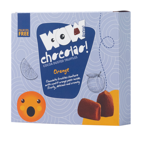 Candied Orange Peel Chocolate Truffles XL Box 250g | Citrus Chocolate