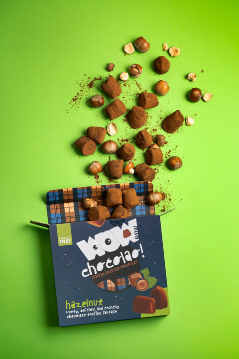 Hazelnut - Chocolate Truffles - WOW Chocolao!