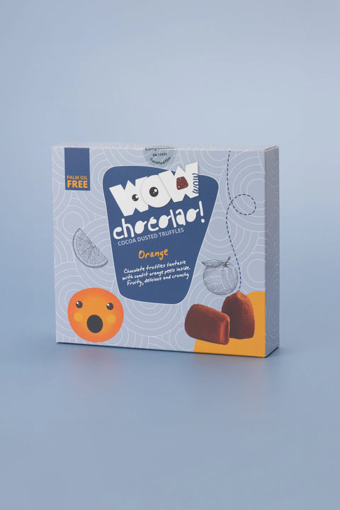 Juicy Orange - Chocolate Truffles - WOW Chocolao!