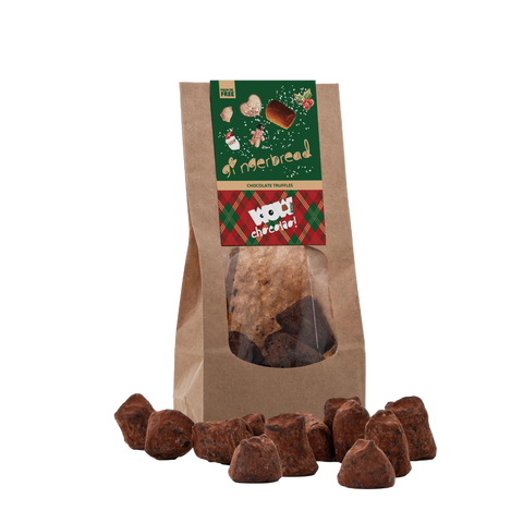 Gingerbread Chocolate Truffles - Christmas Edition - Biodegradable bag 130g